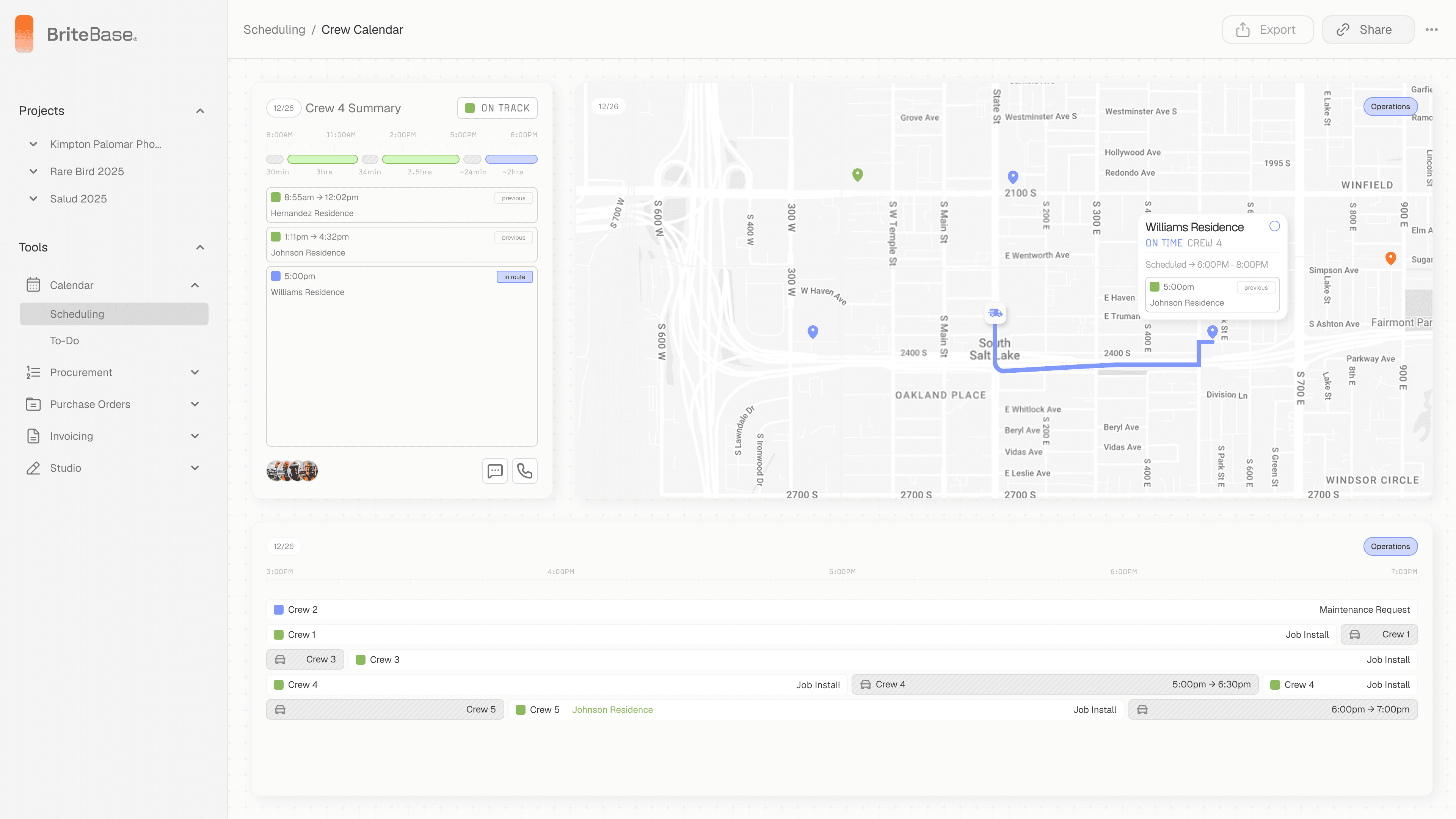 Crew Routing & Scheduling
